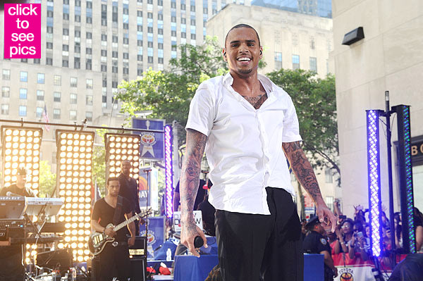 Chris Brown Tweets Adorable Baby Pic & Thanks Mom