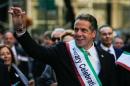 New York Governor Cuomo takes part in the 72nd Annual Columbus Day Parade in New York