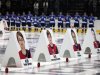 Portraits of Lokomotiv Yaroslavl team players killed in a plane crash seen on the ice in the Minsk Arena during a ceremony to commemorate victims of Wednesday's Russian plane crash, in Minsk, Belarus, Thursday, Sept. 8, 2011. The plane was carrying the Lokomotiv ice hockey team from Yaroslavl for a game in Minsk, and almost the entire team died in the crash. (AP Photo/Dmitry Brushko)