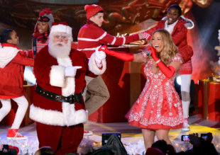 Mariah Carey Enjoys Second Christmas In Snowstorm Nemo