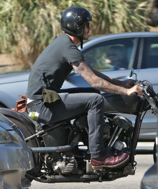 Beckham Motorbike