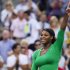 United States' Serena Williams celebrates her win over Victoria Azarenka, of Belarus, during semifinal action at the Rogers Cup women's tennis tournament in Toronto, Saturday, Aug. 13, 2011. Williams defeated Azarenka 6-3, 6-3. (AP Photo/The Canadian Press, Darren Calabrese)