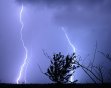 Lightning danced across the sky Wednesday, April 27, 2011 near Maysville, Ky. (AP Photo/The Ledger Independent, Terry Prather)