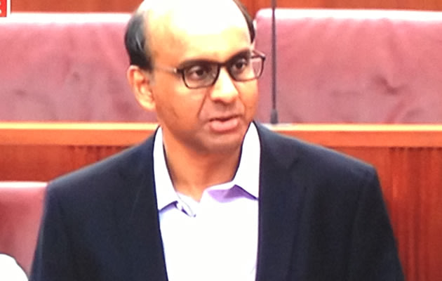 DPM Tharman gave his Budget speech in Parliament on Monday