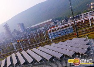 太陽能業旗下子公司紛起IPO計畫，圖為昱鼎高鐵左營太陽光電系統案。(鉅亨網記者尹慧中攝)
