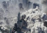 Potret Kota Manhattan saat WTC runtuh 11 September 2011