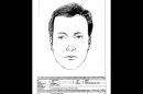 This drawing done by Chile's police and released by Communist Party attorney Eduardo Contreras on Monday, June 3, 2013, shows a representation of the face of Dr. Price, who allegedly attended Pablo Neruda at the hospital when he died forty years ago. Judge Mario Carroza is formally investigating the cause of death of the Nobel Prize-winning poet Pablo Neruda. A judge ordered the police sketch based on the collections of Dr. Sergio Draper, a key witness who attended Neruda at the hospital. Draper said in the 1970s that he was at Neruda's side when he died. But Draper recently told the judge a different story — that a "Dr. Price" took over Neruda's care just before he died, and disappeared shortly thereafter. The police notes below the sketch describe the subject as about 28 years old, with blue eyes, white skin and short blonde. (AP Photo/Chile Police)