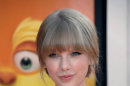 In this Feb. 19, 2012 photo, Taylor Swift arrives at the premiere of the animated feature film 
