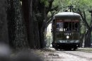 File photo of a Street Car travelling down St. Charles Ave. in New Orleans