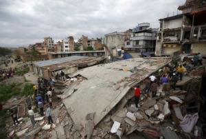 Nepalese dig for quake survivors as toll exceeds 2,200, big.