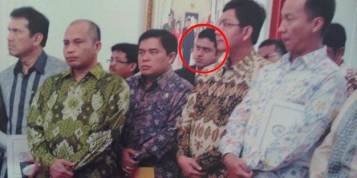 Wah, Ada Nazaruddin di Istana Negara