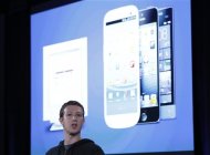 Mark Zuckerberg, Facebook's co-founder and chief executive speaks during a Facebook press event in Menlo Park, California, April 4, 2013. REUTERS/Robert Galbraith