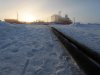 Fuel transfer begins at iced-in Alaska city