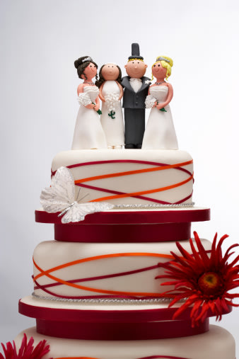  كيكات أفراح رومانسية وطريفة …  Funny Wedding Cake Toppers 77739256-jpg_125338