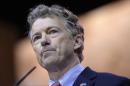 Sen. Rand Paul, R-Ky., speaks at the Conservative Political Action Committee annual conference in National Harbor, Md., Friday, March 7, 2014. Friday marks the second day of the annual Conservative Political Action Conference, which brings together prospective presidential candidates, conservative opinion leaders and tea party activists from coast to coast. (AP Photo/Susan Walsh)