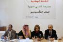 Political figures launch a Syrian political umbrella group called the National Bloc in Beirut
