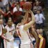 Ohio State guard Aaron Craft (4) shoots the game-winning basket against Iowa State in a third-round game of the NCAA college basketball tournament on Sunday, March 24, 2013, in Dayton, Ohio. Ohio State won 7-75. (AP Photo/Al Behrman)