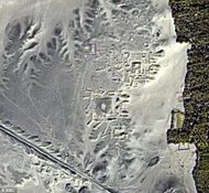 Imágenes vía satelite de pirámides bajo tierra en Egipto (vía BBC)