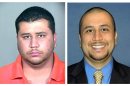 This photo combo shows George Zimmerman. At left is a 2005 booking photo provided by the Orange County Jail via The Miami Herald, and at right is an undated but recent photo of Zimmerman taken from the Orlando Sentinel's website showing Zimmerman, according to the paper. Zimmerman, a neighborhood watch volunteer in the town of Sanford, Fla., told police he shot unarmed 17-year-old Trayvon Martin on Feb. 26. The photo of Zimmerman at right is a sharp contrast from the widely used 2005 booking photo from an arrest in Miami Dade County. (AP Photo)