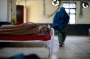 An Indian tuberculosis patient rests at the Rajan Babu Tuberculosis Hospital in New Delhi on March 24, 2014