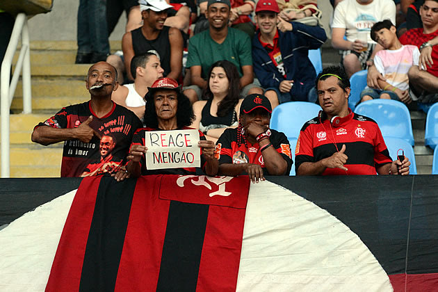 Torcida do Flamengo em um momento não tão feliz. Foto: GazetaPress