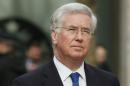 Britain's Defence Secretary Michael Fallon arrives for the Afghanistan service of commemoration at St Paul's Cathedral in London