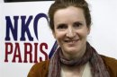 French UMP party deputy Nathalie Kosciusko-Morizet, candidate in the UMP political party primary for the 2014 city mayoral elections, poses during a news conference in Paris