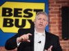 Best Buy CEO Brian Dunn responds to questions during media day in New York