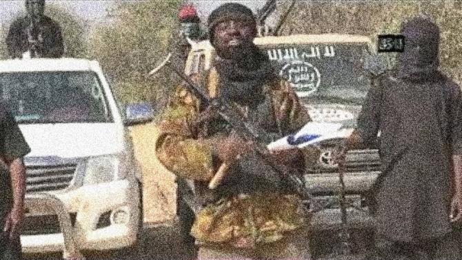 Boko Haram leader Haram Abubakar Shekau delivers a message on January 20, 2015