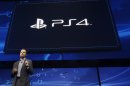 Andrew House speaks during the unveiling of the PlayStation 4 launch event in New York