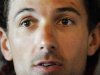 Swiss cyclist Fabian Cancellara attends a news conference in London