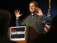 Santorum to give speech in Romney's old backyard