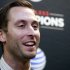 New Texas Tech coach Kliff Kingsbury talks with reporters at Lubbock International Airport in Lubbock, Texas, Wednesday, Dec. 12, 2012. Kingsbury was announced as the new Texas Tech head football coach on Wednesday.  (AP Photo/The Avalanche-Journal, Stephen Spillman) ALL LOCAL TV OUT