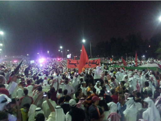 مظاهرات بالكويت اليوم والأمير يقر بالشوائب