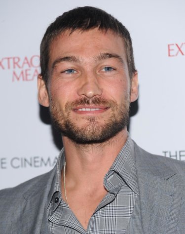FILE - This Thursday, Jan. 21, 2010 file photo shows actor Andy Whitfield at a screening of "Extraordinary Measures" in New York. Whitfield, the 37-year-old star of the cable TV series Spartacus: Blood and Sand, died of non-Hodgkins Lymphoma in Australia on Sunday, Sept. 11, 2011. (AP Photo/Evan Agostini, File)