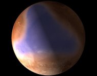 ¿De dónde vino y dónde se fue el agua de Marte? Recreaciondelocenaoenmarte
