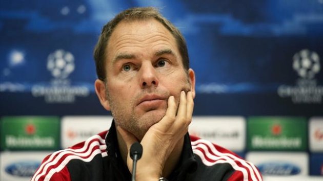 Ajax coach Frank de Boer (AFP)
