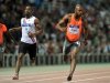 Tyson Gay and Asafa Powell are the second and third fastest runners of all time