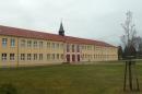The Fuerstenwalder education center is pictured in Briesen, eastern Germany, on November 22, 2013
