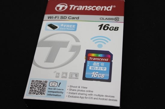  oڬO Transcend  Wi-Fi SD Class 10 OХdAѨ~tOTC