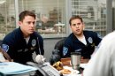 In this image released by Columbia Pictures, Channing Tatum, left, and Jonah Hill are shown in a scene from the film 