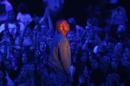 Kanye West performs "Blood on the Leaves" during the 2013 MTV Video Music Awards in New York