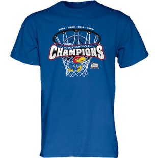 Kansas was selling its NATIONAL CHAMPIONSHIP T-shirt hours before the title game
