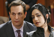 Josh Charles and Archie Panjabi | Photo Credits: Eike Schroter/CBS