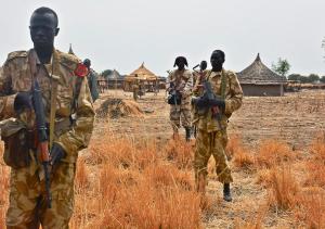 Sudan People's Liberation Army (SPLA) soldiers …