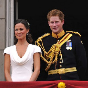 At the Royal Wedding. (Getty Images)