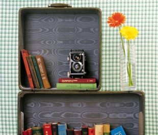 Creative ways to reuse an old suitcase...