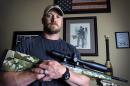 FILE - In this April 6, 2012, file photo, Chris Kyle, a former Navy SEAL and author of the book 