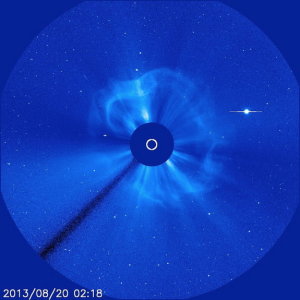 Sun Fires Solar Storm Directly at Earth