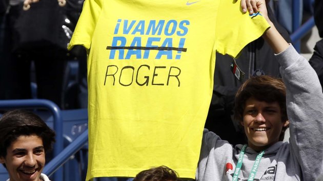 How's this for a shameless change of loyalties ..... ??!! VamosRoger